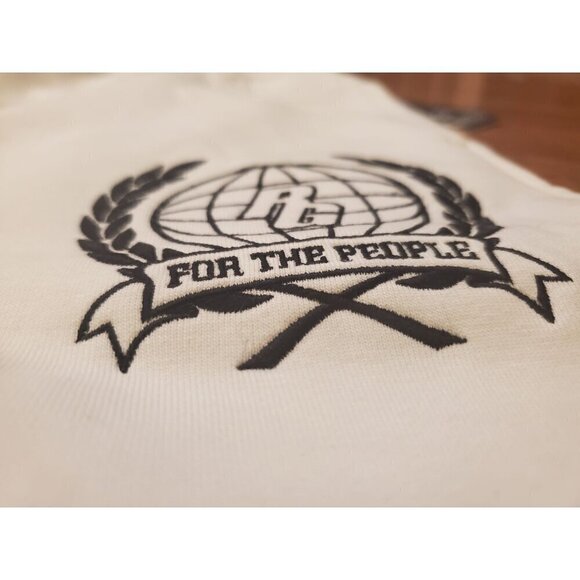 Rawgear Cream Club Sweatpants Men's Size M Drawstring With Embroidery Streetwear - Picture 7 of 16